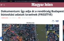 Így adja át a rendőrség Budapest biztosítási adatait Izraelnek - 2025. február 12.